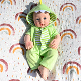 13/18 inches Full Silicone Reborn Baby Doll Toy Jumpsuit