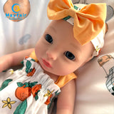 [Emily] 13'' Realistic Silicone Reborn Baby Doll | Drink & Ｗet System