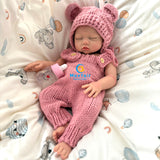 [Olina] 18'' wiedergeborene realistische Puppen aus Vollsilikon