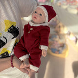 [Summer] 18'' Realistic Baby Reborn Doll Girl Open Mouth Have Pacifier| Drink & Wet System