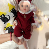 [Summer] 18'' Realistic Baby Reborn Doll Girl Open Mouth Have Pacifier| Drink & Wet System