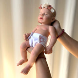 [Luke] 16‘’ Realistic Full Silicone Reborn Doll With Drink & Wet System