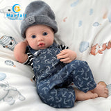[Norman] 13'' Realistic Silicone Newborn Baby Doll Boy | Drink & Pee Function