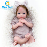 [Elizabeth] 18'' Realistic Full Silicone Reborn Baby