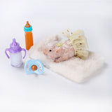 Full Silicone Reborn Piggy Toys Set