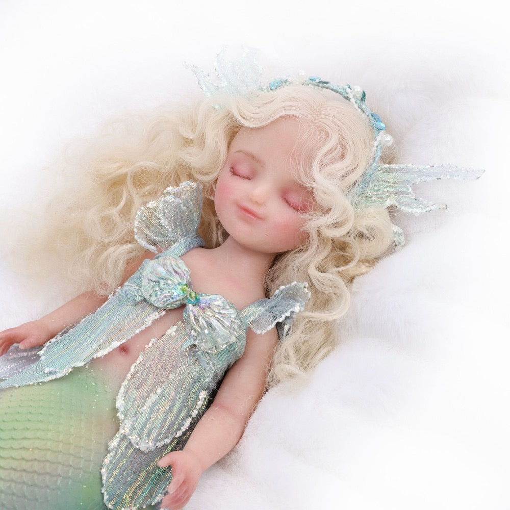 Beautiful Squishy 10Inch Full Silicone Mermaid