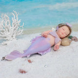 Adorable Squishy 12Inch Full Silicone Mermaid Gift