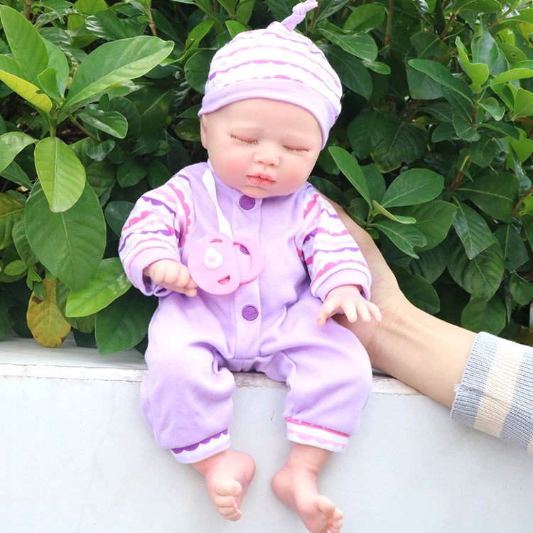 [Bella] 13'' Lifelike Full Silicone Reborn Baby | Drink & Pee Function