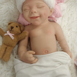 [Neil] 16'' Lifelike Full Body Silicone Reborn Doll