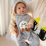 [Aubrey] 18 Inches Open Eyes Realistic Full Body Silicone Baby Girl | Drink & Wet System