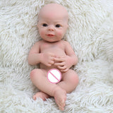 [Jack] 13'' Realistic Silicone Baby Doll | Full Body Silicone