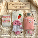 accessories will come with silicone baby doll