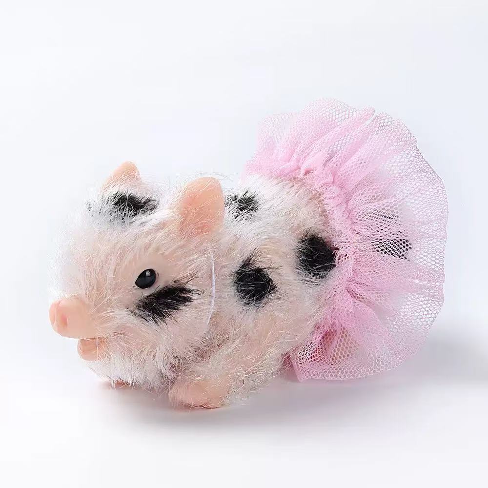 Full Silicone Reborn Pig Toy Gift
