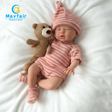 [Emma] 13'' Adorable Squishy Silicone Reborn Baby Doll | Drink & Pee Function