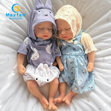 [Chris] 12'' Adorable Silicone Reborn Baby Dolls With Drink & Wet System