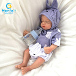 12 inch silicone reborn doll in arms addorable