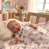 [Chris] 12'' Adorable Silicone Reborn Baby Dolls With Drink & Wet System